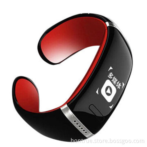 Bluetooth Bracelet Watch Caller ID Display Anti-lose Answer Hang-up Call Music Player for iPhone